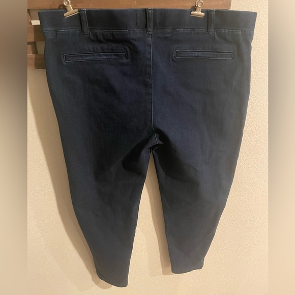 NWT Betabrand blue straight leg jeans size XL - Picture 2 of 6
